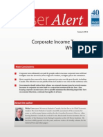 Fraser Alert:
Corporate Income Taxes Who Pays?
by Philip Cross