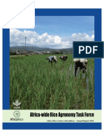 Africa-wide Rice Agronomy Task Force
Africa Rice Center (AfricaRice) - Annual Report 2012