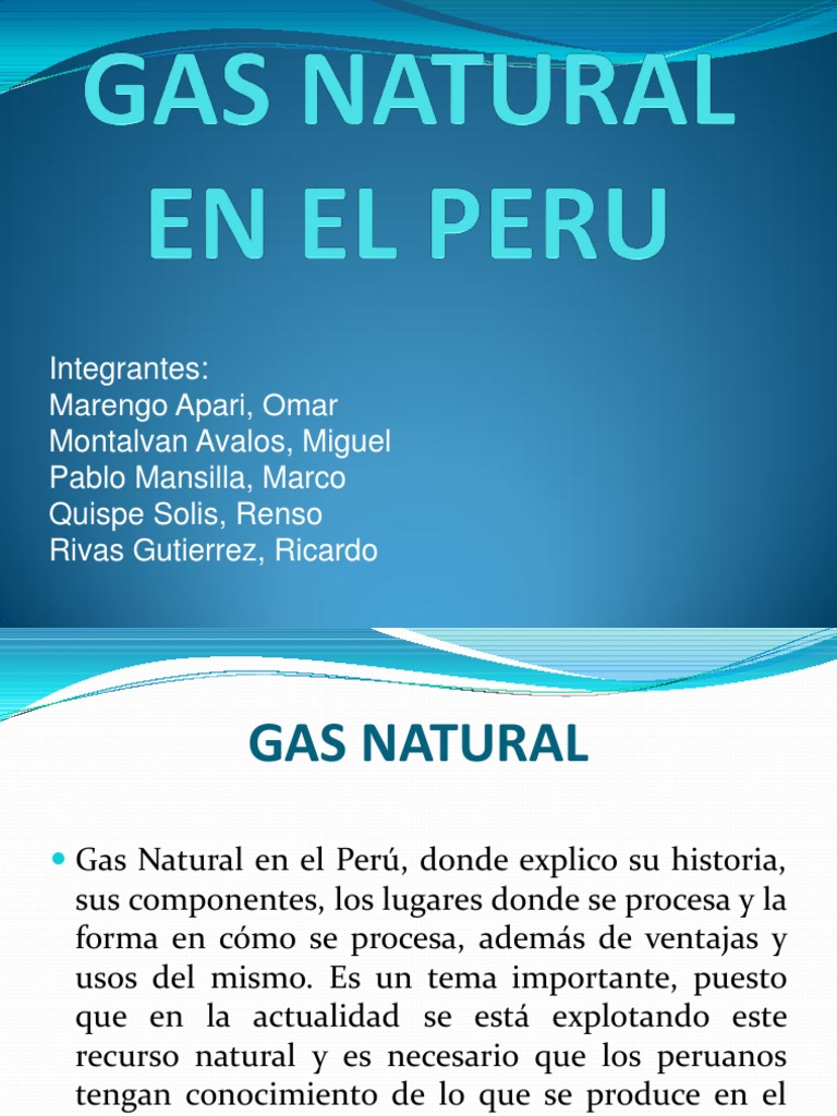 Historia y Beneficios del Gas Natural | PDF | Gas natural | Caldera
