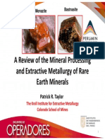 Rare Earth Metal Extraction Processes