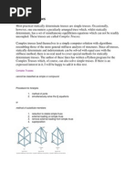 Complex Trusses