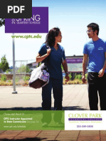 Clover Park Technical College Class Schedule for Spring Quarter 2014