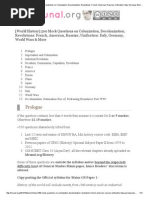 Download Mrunal  World History 500 Mock Questions on Colonization Decolonization Revolutions_ French American Russian Unification_ Italy Germany World Wars  More  Print by Azeem Max SN203470253 doc pdf