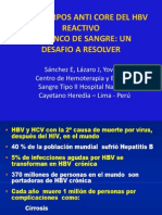 Anticuerpos Anti Core Del HBV Reactivo