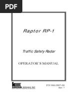 Raptor RP1 Traffic Safety Radar