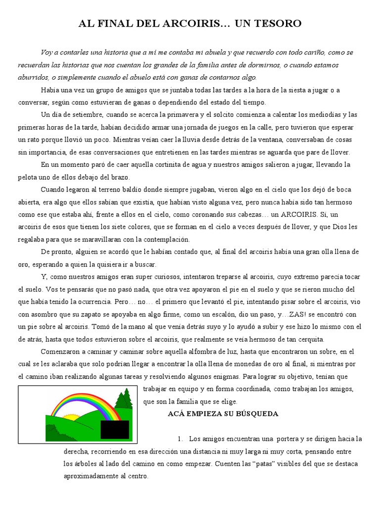 Al Final Del Arcoiris | PDF | Arco iris