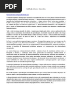 Habilitacao Matematica Autismo