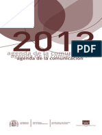 Agenda de La Comunicacion 2013