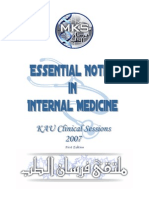 MKS Essential Notes in Internal Medicine - 1st Ed