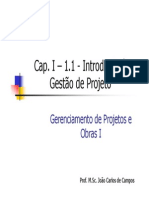 Cap. IA - Gestão de Projetos - Empreendimento v2