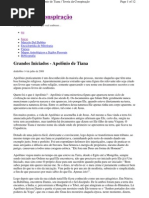 080704 - Teoria da Conspiração - Grandes Iniciados - Apolônio de Tiana