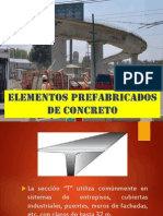 Elementos Prefabricados de Concreto - Prefabricados