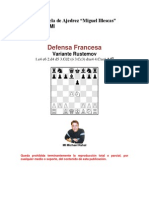 EDAMI_Defensa Francesa Variante Rustemov