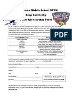 Soap Box Sponsorship Form 2013-2014
