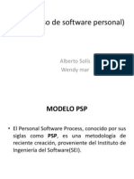 PSP (Proceso de Software Personal)