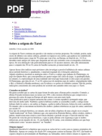 080924 - Teoria da Conspiração - Sobre a Origem do Tarot