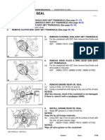 Engine Rear Oil Seal