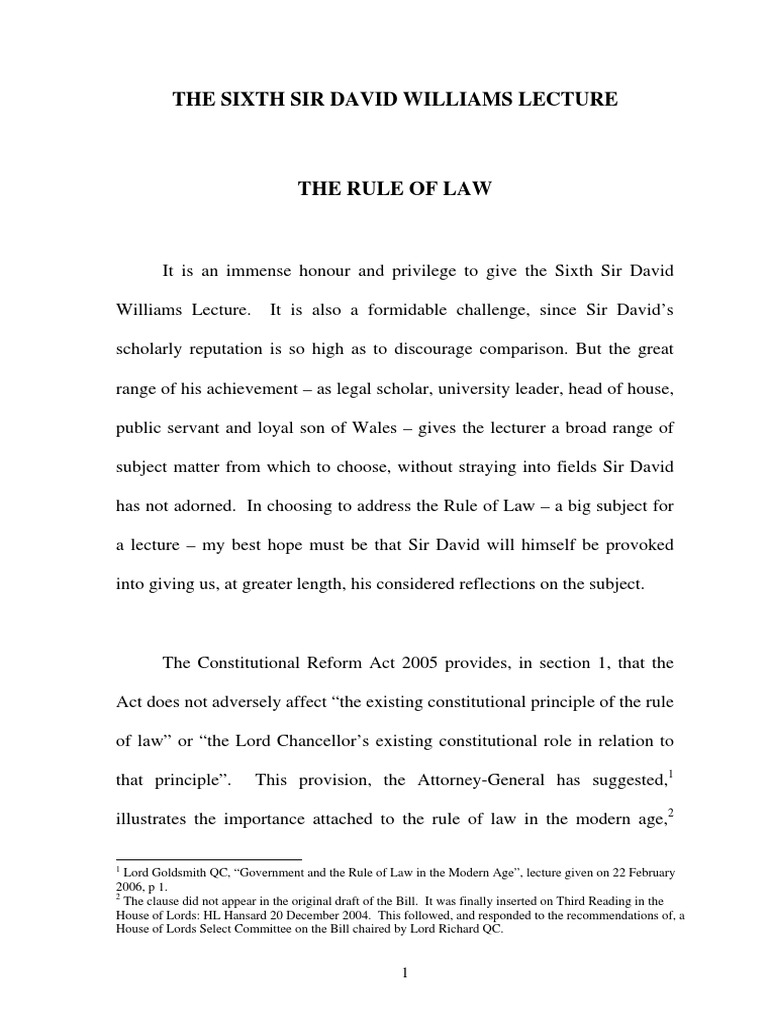rule of law assignment pdf