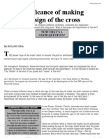 Sign of The Cross