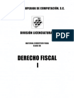 Derecho Fiscal i