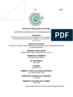 Anteproyecto de Residencia (Construccion de Enlace Intermedio en Vialidad Alamar, Tramo Puente Ermita-Bulevar. Manuel J. Clouthier)