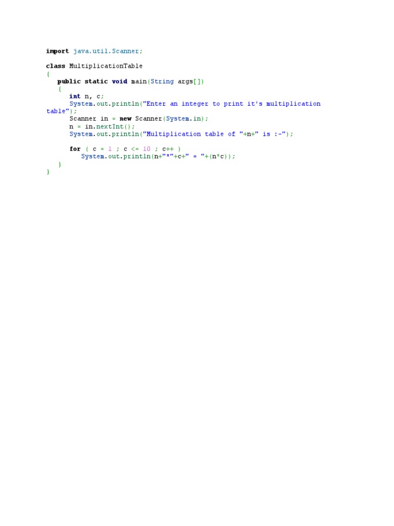 Tables | PDF