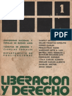 Liberacion y Derecho 1