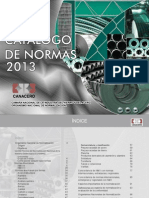 Catalogo de Normas 2013