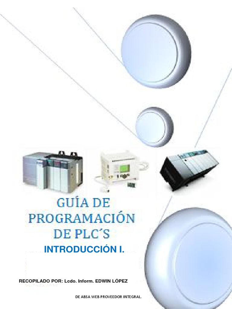 Manual de PLC: Programación y Uso | PDF | Controlador lógico ...