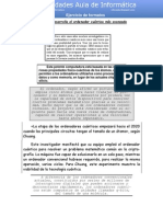 Ejercicio de formatos de texto