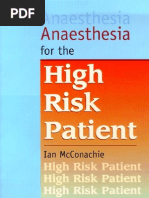 Download Anaesthesia for the High Risk Patient - I McConachie 2002 WW by urtuc SN20359345 doc pdf