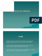 (Slides) Climas Do Brasil