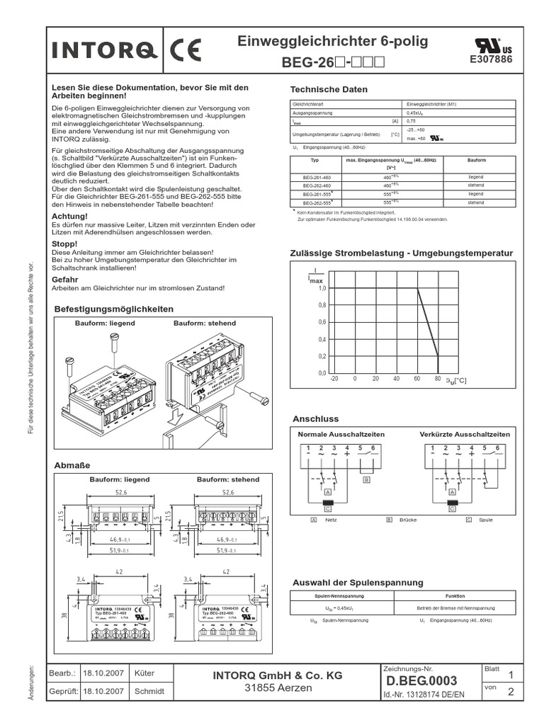 6 Pole Half Wave Rectifier | PDF