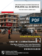 The Hong Kong Student Review of Political Science Spring 2013 (1)