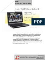Performance Comparison: Dell Latitude E6430 vs. Lenovo ThinkPad T430