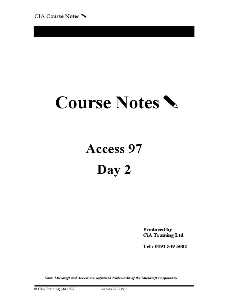 Ms Acess 2 | PDF | Microsoft Access | Software