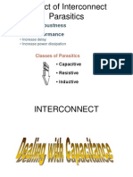CROSS TALK-Impact of Interconnect Parasitics