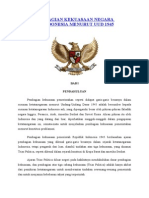 Sistim Pembagian Kekuasaan Negara Republik Indonesia Menurut