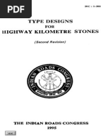 IRC  8 1980 Tye Design for Highway Kilometer Stoness