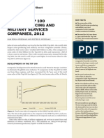 The SIPRI Top 100 Arms-Producing and Military Services Companies, 2012