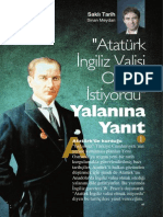 Atatürk İngili Ajanı Olmak İstiyordu Yalanına Cevap PDF