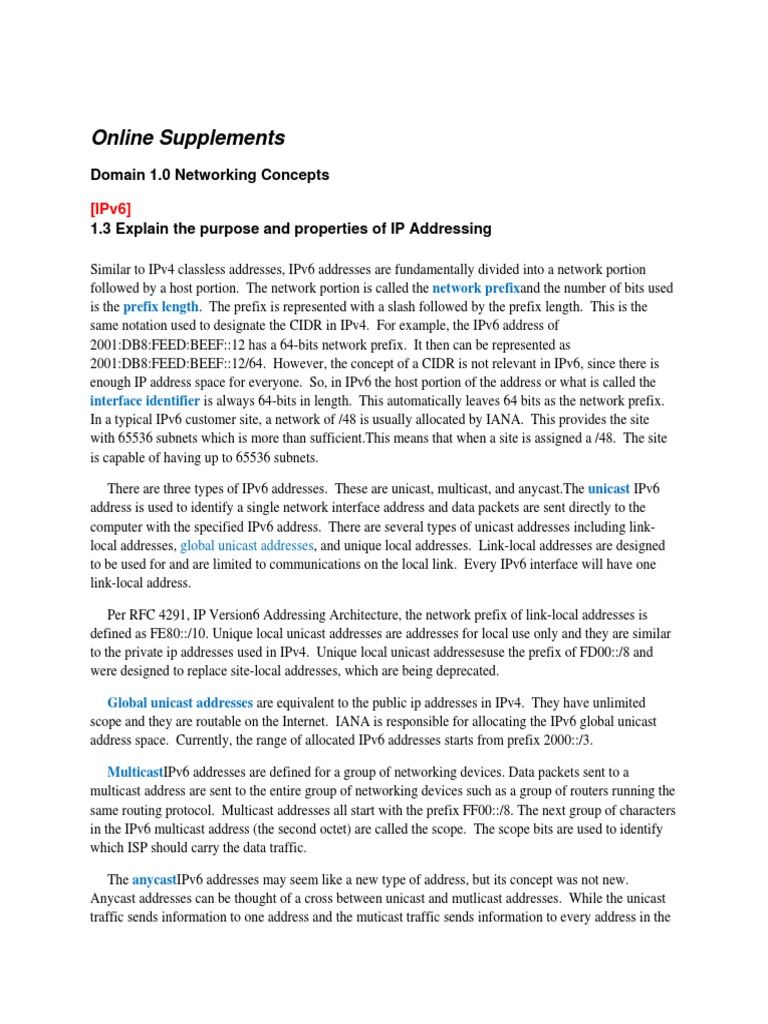 NetworkPlus Sim DL OnlineSupplements | PDF | Computers