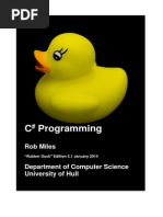 C# Rob Miles CSharp Yellow Book 2014