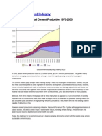 Global Cement Production 1970-2050
