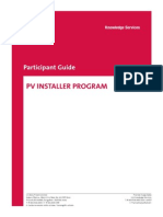 PV Installer Program-Participant Guide