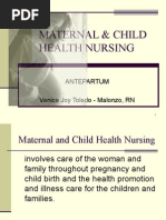 Download Antepartum Part1 by Venice Joy Toledo-MalonzoRN SN20363584 doc pdf