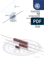 HTR India - Products - Wire Wound Resistors - Silicone Coated Resistors - HTA (English)