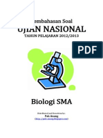 Download Pembahasan Soal UN Biologi SMA 2013 by Rizkian Ancar Santoso SN203637426 doc pdf