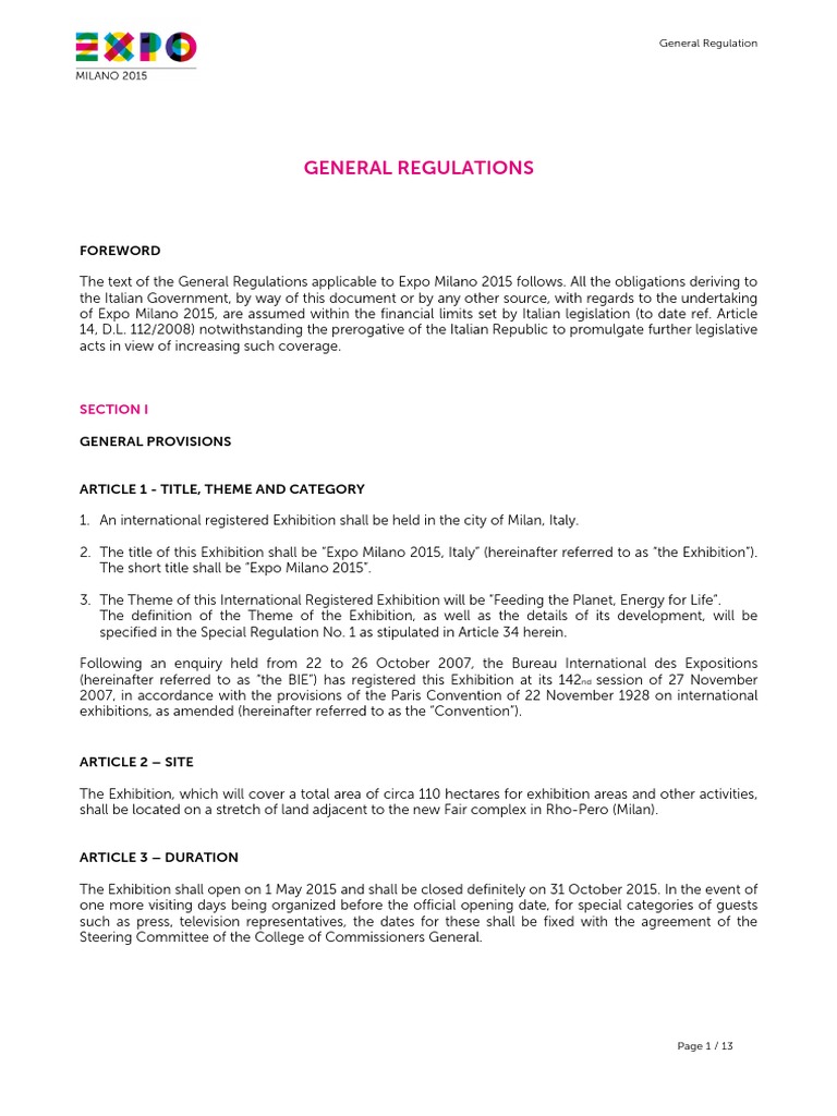 General Regulation No. 0 | PDF | Indemnity | Insurance