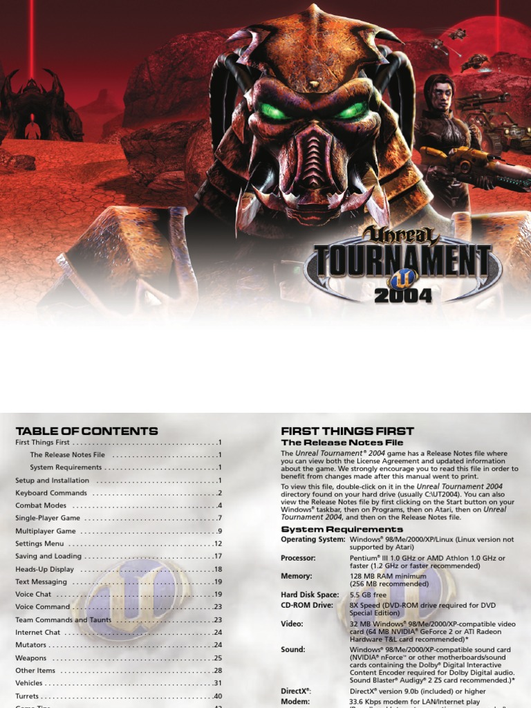 Unreal Tournament 2004 Logo